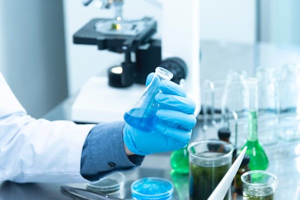 Scientist in the lab