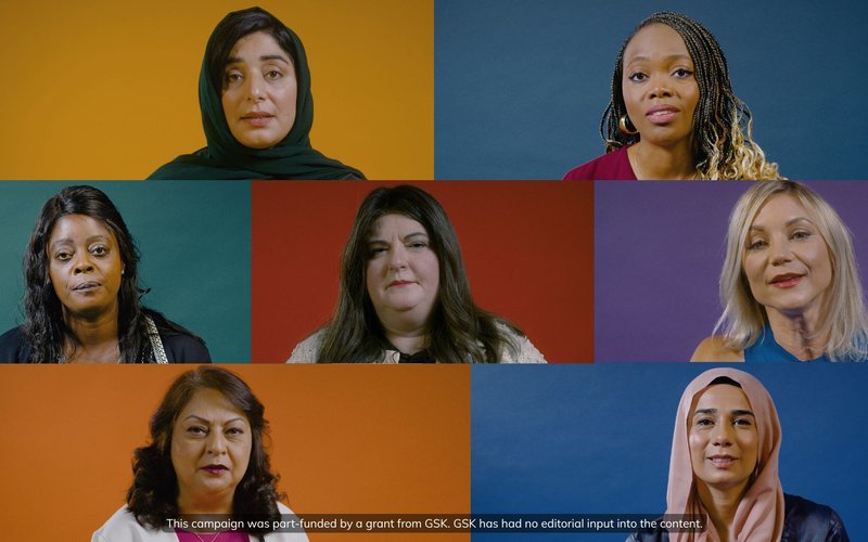 Six women from the gynae cancers video